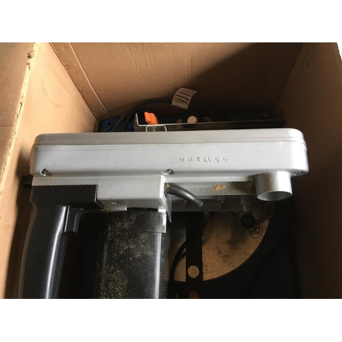 46 - A MS200 compound mitre saw boxed believed to be working