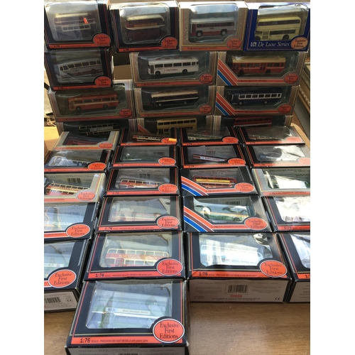 293 - EFE, Exclusive first editions, boxed diecast models x34