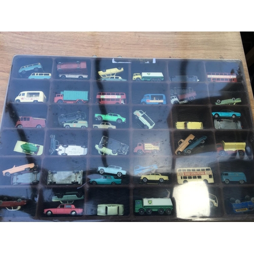 300 - A collection of playworn diecast models, Matchbox/Lesney