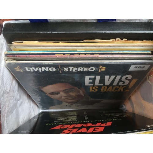 103 - A collection of Elvis Presley LPs inlcuding 'Elvis Is Back', 'From Elvis In Memphis' and others.