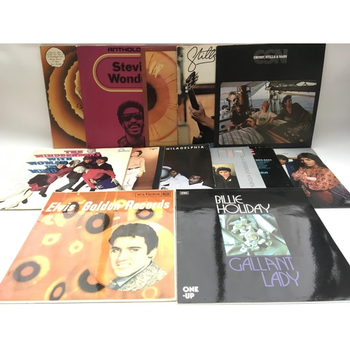 105 - A collection of LPs by various artists including Buzzcocks, The Mindbenders, Kate Bush and others pl... 