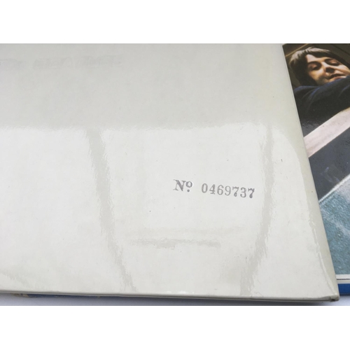 108 - Six early UK pressings of Beatles LPs including a numbered stereo 'White Album', 'Rubber Soul', 'Rev... 