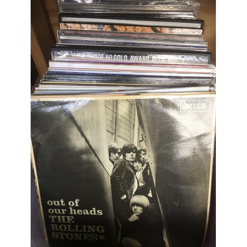 128 - A collection of LPs by various artists including The Rolling Stones, The Beatles, Ry Cooder, Steve W... 