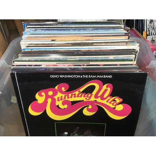 130 - A collection of soul LPs and 12 inch singles by various artists including Geno Washington, Michael J... 