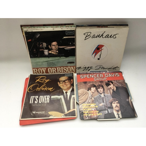 143 - A small collection of 7 inch singles and EPs including picture discs.