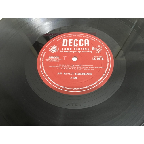 165 - Two first UK mono pressings of John Mayall's Bluesbreakers LPs comprising 'The Diary Of A Band' and ... 