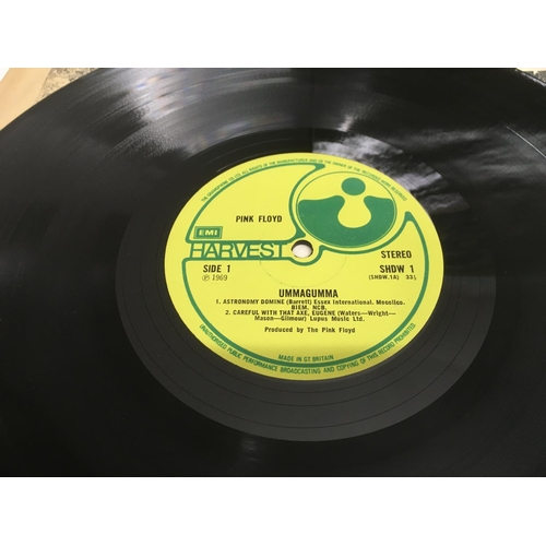 168 - An early UK pressing of Pink Floyd's 'Ummagumma' LP in VG/NM condition.