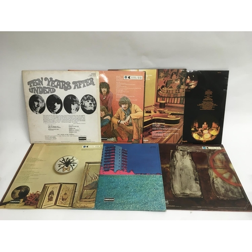 171 - Seven first UK pressings of Ten Years After LPs comprising'Undead', 'Watt', 'Cricklewood Green' and ... 