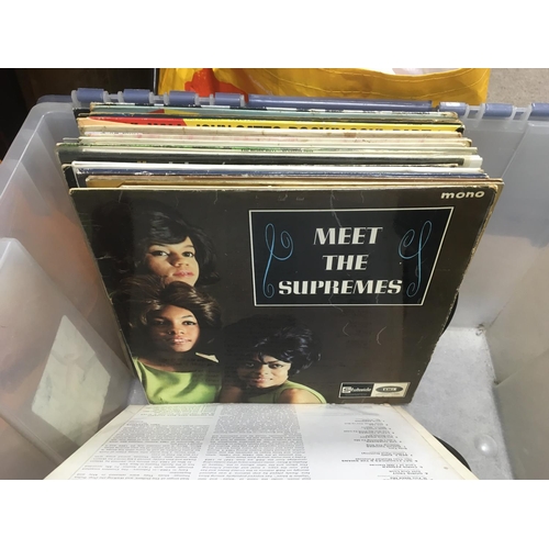 181 - A collection of LPs, 12 inch and 7 inch singles by various artists including The Beatles, The Move, ... 