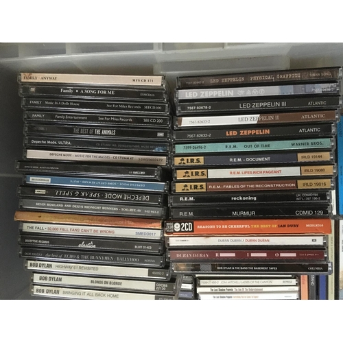 182 - A collection of over 100 CDs by various artists including Arctic Monkeys, Blur, Oasis, Ride, Depeche... 