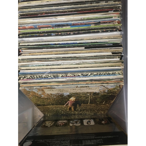 188 - A collection of LPs and 12 inch singles by various artists including Santana, Wishbone Ash, Kate Bus... 