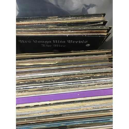 189 - A collection of LPs and 12 inch singles by various artists including Cabaret Voltaire, Blondie, The ... 