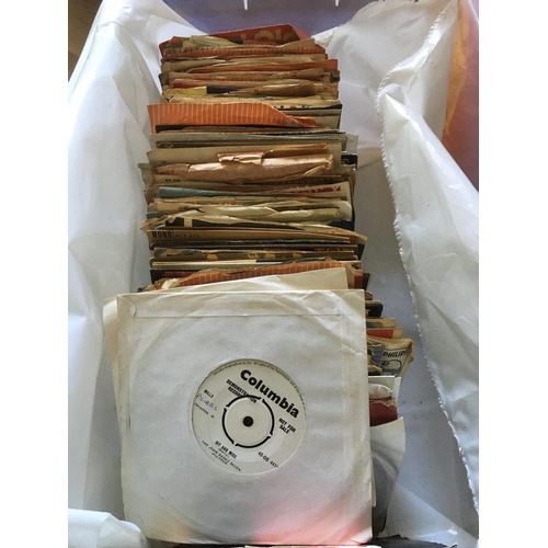 196 - A collection of 7inch singles by various artists from the 1950s onwards including Chuck Berry, The H... 