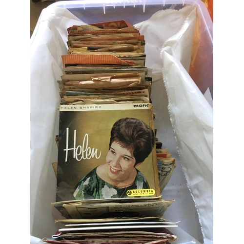 196 - A collection of 7inch singles by various artists from the 1950s onwards including Chuck Berry, The H... 