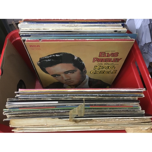 203 - A collection of Elvis Presley LPs.