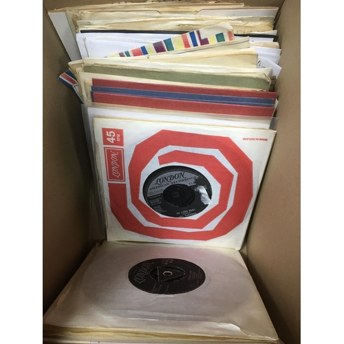 204 - A collection of London American label 7inch singles by various artists including Roy Orbison, Jerry ... 