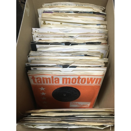 205 - A collection of Tamla Motown label 7inch singles by various artists including Marvin Gaye, Jimmy Ruf... 