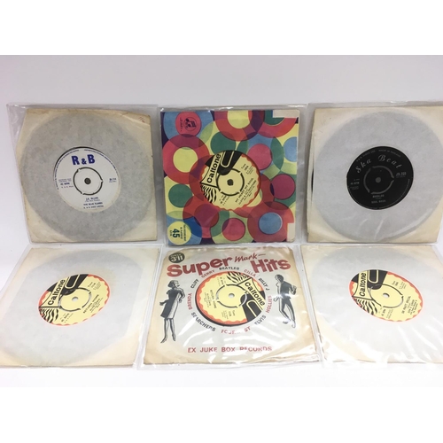 258 - Six collectable reggae and ska 7 inch singles including Lloyd & The Groovers, Soul Bros, The Blue Fl... 