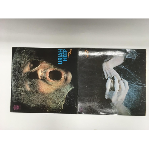 290 - A first UK pressing of the Uriah Heep LP '...Very Eavy....Very 'Umble' with Vertigo swirl labels, 63... 