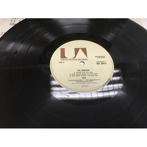 295 - Two early UK pressings of Can LPs comprising 'Tago Mago' UAD 60009/10 in textured cruciform sleeve a... 