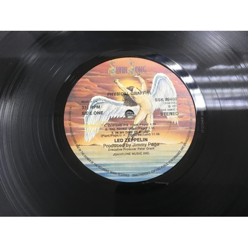 300 - Four early UK pressings of Led Zeppelin LPs comprising 'Untitled / Zoso / IV', 'Physical Graffiti', ... 