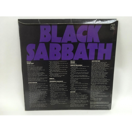 303 - A first UK pressing of 'Master Of Reality' by Black Sabbath on the Vertigo label 6360 050 with embos... 