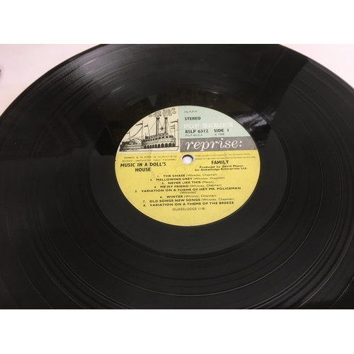 356 - A first UK pressing of 'Music In A Doll's House' by Family RSLP 6312 with tri colour steamboat label... 
