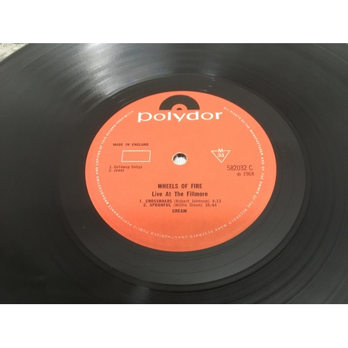 357 - Three LPs comprising 'Undead' by Ten Years After, 'Fireball' by Deep Purple and 'Wheels Of Fire' by ... 