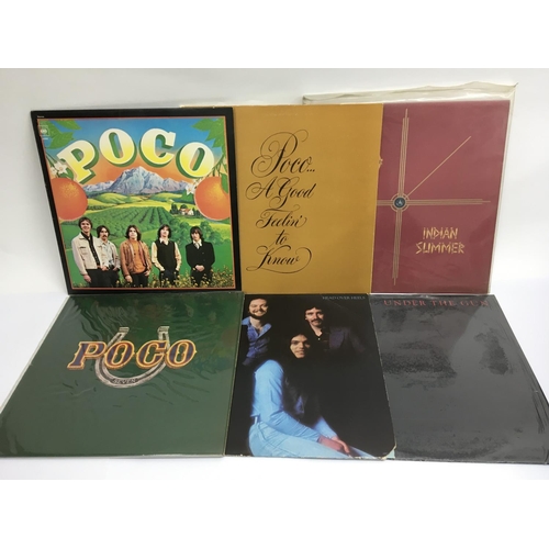 383 - A collection of 16 Poco LPs.
