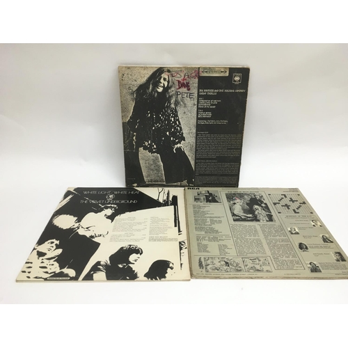 45 - Three LPs comprising 'Volunteers' by Jefferson Airplane, 'Cheap Thrills' by Big Brother & The Holdin... 