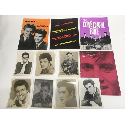 502 - Four 1960s souvenir programmes for shows by The Everly Brothers, Dave Clark Five, Roy Orbison and Bi... 