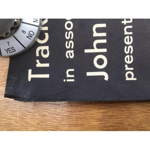 528 - A 1971 UK tour poster for The Who by Blue Egg printing 586 2595. Rolled with some creasing. Approx 5... 