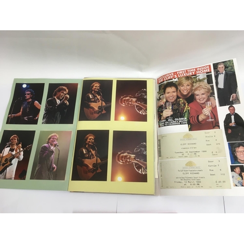 536 - A large collection of Cliff Richard memorabilia including fan club materials, CDs, DVDs, T shirts, s... 