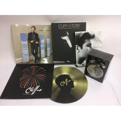 536 - A large collection of Cliff Richard memorabilia including fan club materials, CDs, DVDs, T shirts, s... 