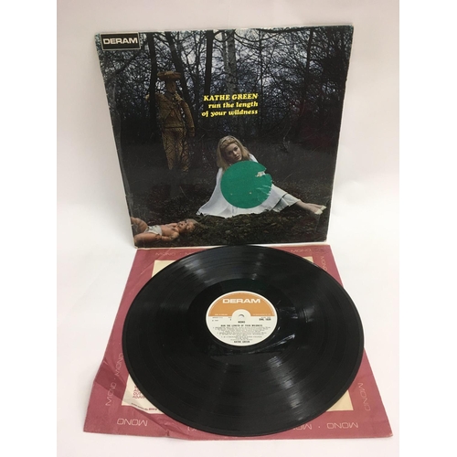 74 - A first UK pressing of 'Run The Length Of Your Wilderness' by Kathe Green, mono DML 1039. Vinyl is N... 