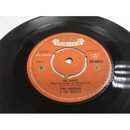 8 - A second UK pressing of 'My Bonnie' by Tony Sheridan & The Beatles on the Polydor label NH66833 with... 