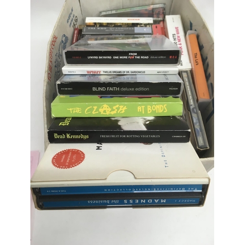 93 - A collection of CD box sets by various artists including The Beatles, The Who, Noel Gallagher, Dead ... 