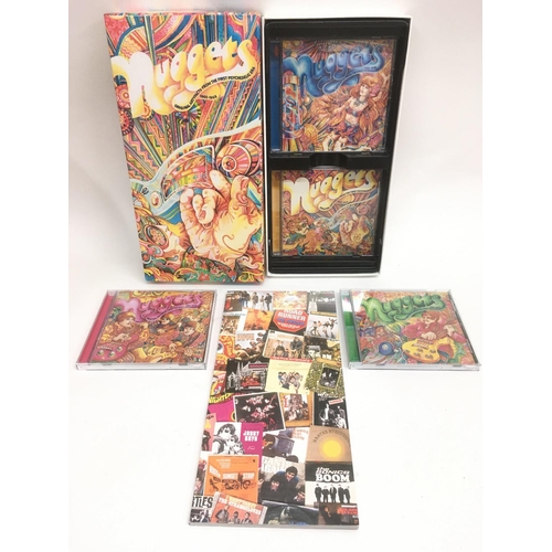 95 - A 4CD box set 'Nuggets - Original Artyfacts From The First Psychedelic Era 1965-1968' with 97 page b... 