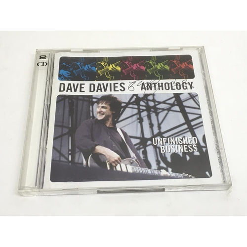 98 - A signed Dave Davies 'Anthology' CD.