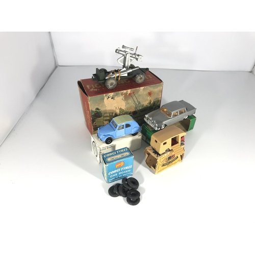 1922 - A Lone Ranger Modern Army series mobile fighting unit, a Mini Gama Mercedes-220 S #9350, a Matchbox ... 