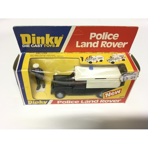 1939 - A Police Land Rover #277, a Foden Tipping lorry # 432 and a mini clubman #178. All boxed.