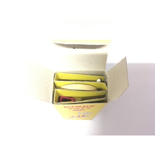 1940 - A Dinky Petrol Pump Station 'Esso' #781, a Routemaster bus 'Schweppes' #289, a Double Deck bus #290 ... 