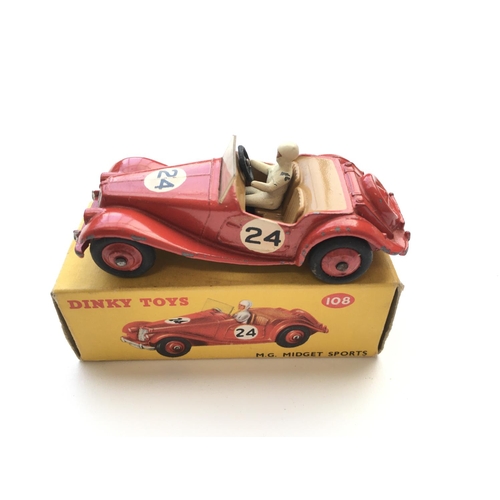 1977 - A Dinky Austin Healey '100' sports # 103,a Bristol 450 sport Coupe #163, a Triumph TR 2 Sports #111 ... 