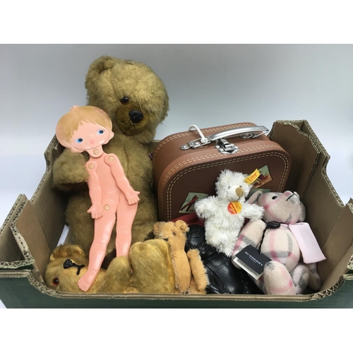 small burberry teddy bear