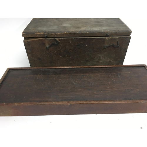 1034 - A cased set of weight and scales , and Starrett cased gauge