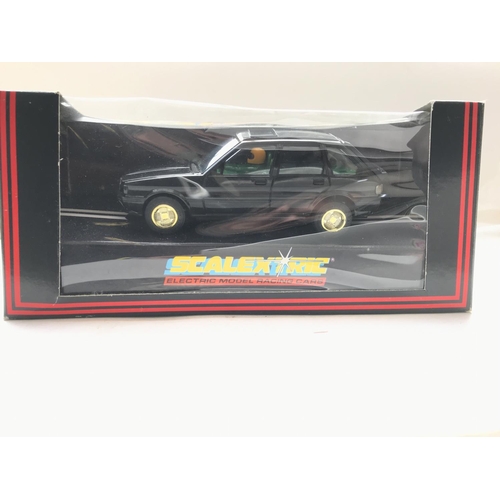 109 - 3 x Scalextric Cars including Pontiac Firebird #C.383. A M.G. Maestro (Limited Edition) #C.275 and a... 