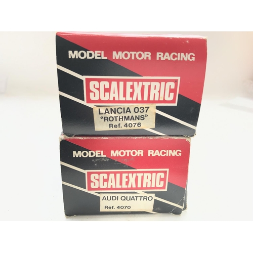 122 - 2 X Spanish Scalextric Cars. A Lancia 037 