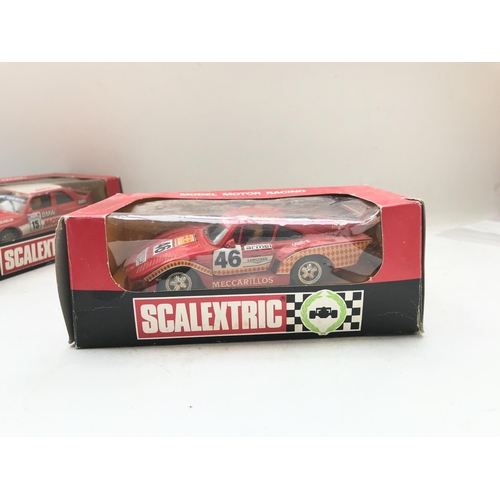 124 - 2 X Spanish Scalextric Cars. A Porsche 935 #4081 and a BMW M.3 #4092 both boxed.