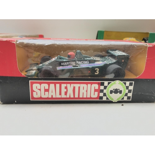 126 - 2 X Spanish Scalextric Cars and a Spanish SCX TT 4x4. A/F.