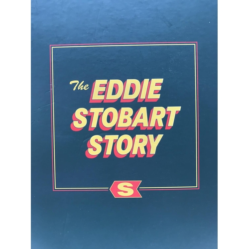 132 - A Corgi The Story of Eddie Stobart Story Box Set (Limited Edition). Including a Book and Gold model ... 